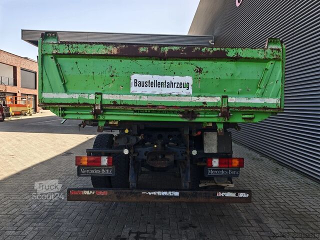 3-sidig tipp Mercedes-Benz Actros 2136 4x4 3 Seitenkipper Fassi F105 AXP.22