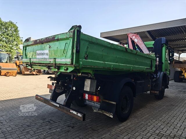 3-sidig tipp Mercedes-Benz Actros 2136 4x4 3 Seitenkipper Fassi F105 AXP.22