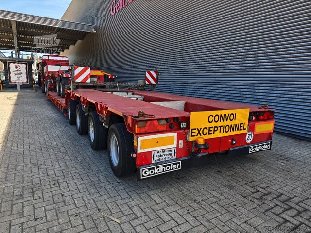 Düşük yükleyici Goldhofer STZ-VL4-51/80A Dolly SX-L2-34/80