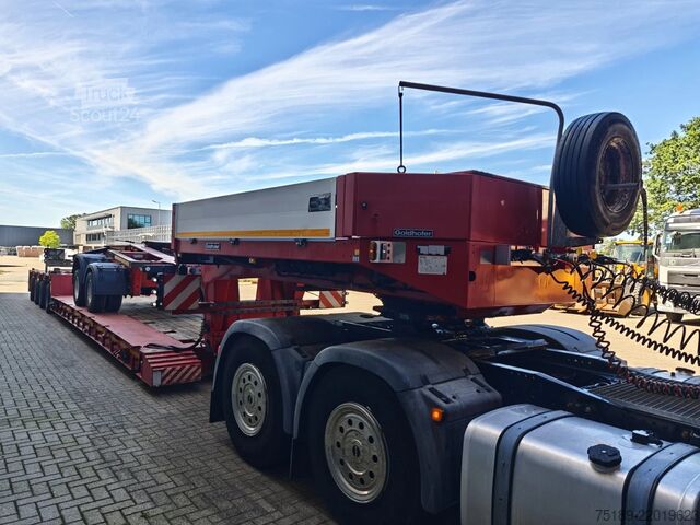 Düşük yükleyici Goldhofer STZ-VL4-51/80A Dolly SX-L2-34/80