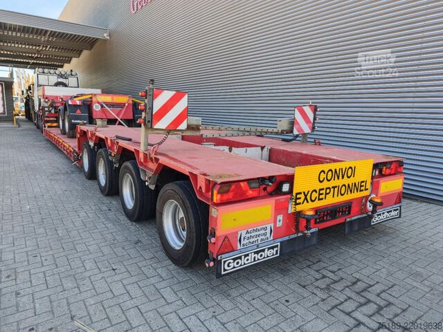 Düşük yükleyici Goldhofer STZ-VL4-51/80A Dolly SX-L2-34/80