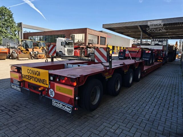 Düşük yükleyici Goldhofer STZ-VL4-51/80A Dolly SX-L2-34/80