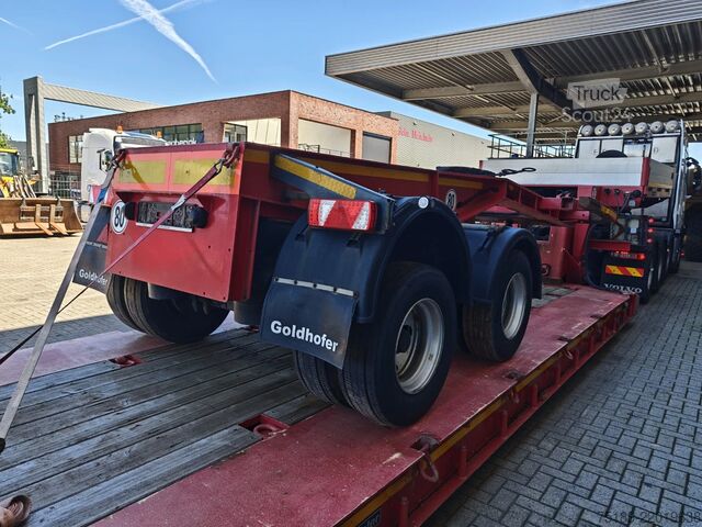 Düşük yükleyici Goldhofer STZ-VL4-51/80A Dolly SX-L2-34/80
