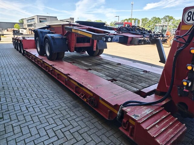 Düşük yükleyici Goldhofer STZ-VL4-51/80A Dolly SX-L2-34/80