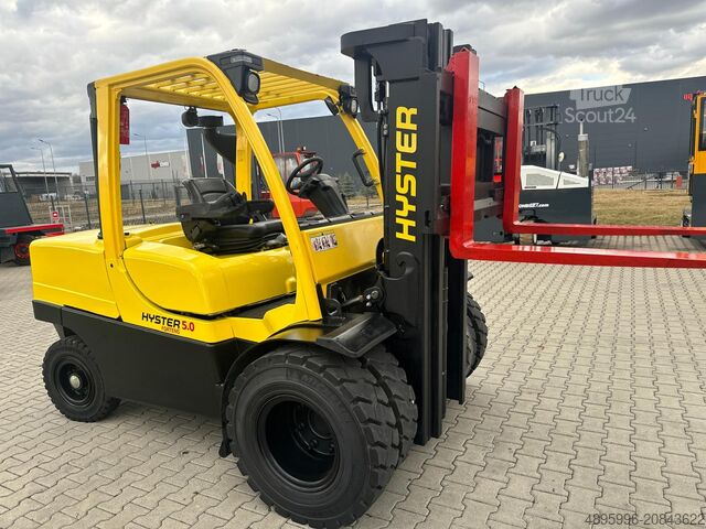 4-wheel forklift Hyster H 5.0 FT / Container version / New price
