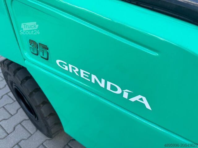 4-wheel forklift Mitsubishi FD35NT /Diesel/Only 6012 hours/New Price