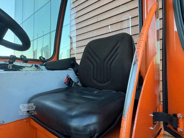 4-way forklift Hubtex DQ45 / 4500 kg/ Triplex /Only 3309 h