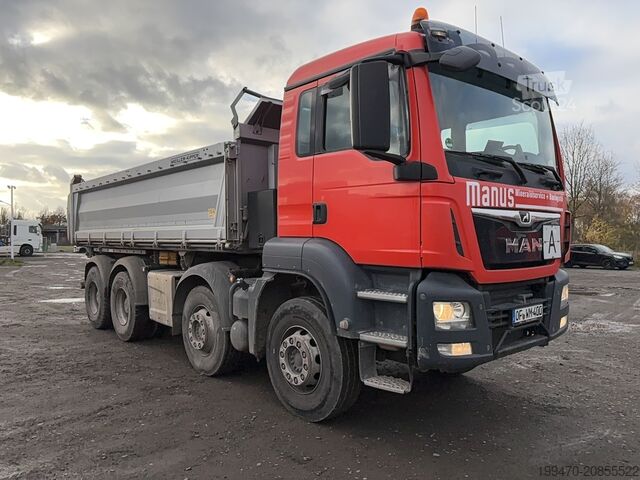 Tipper Truck MAN TGS 35.460 8x4 Meiller 3-way tipper