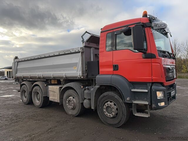 Tipper Truck MAN TGS 35.460 8x4 Meiller 3-way tipper