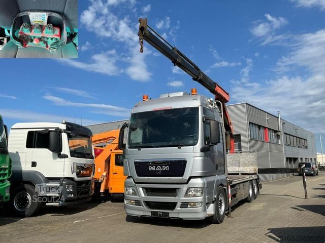 LKW mit Pritsche (offen) MAN TG-X 26.400 6x2 Pritsche Heckkran Palfinger PK 2