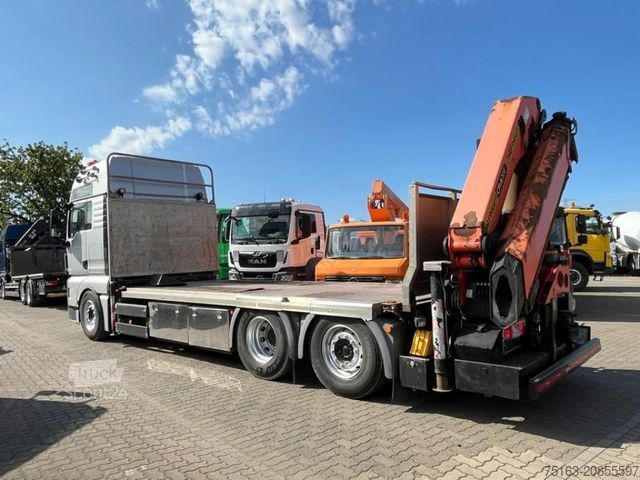 LKW mit Pritsche (offen) MAN TG-X 26.400 6x2 Pritsche Heckkran Palfinger PK 2