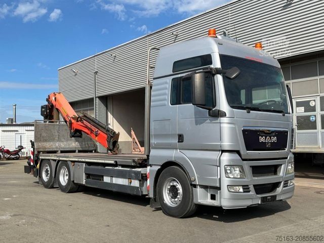 Autokran MAN TG-X 26.400 6x2 Pritsche Heckkran Palfinger PK 2