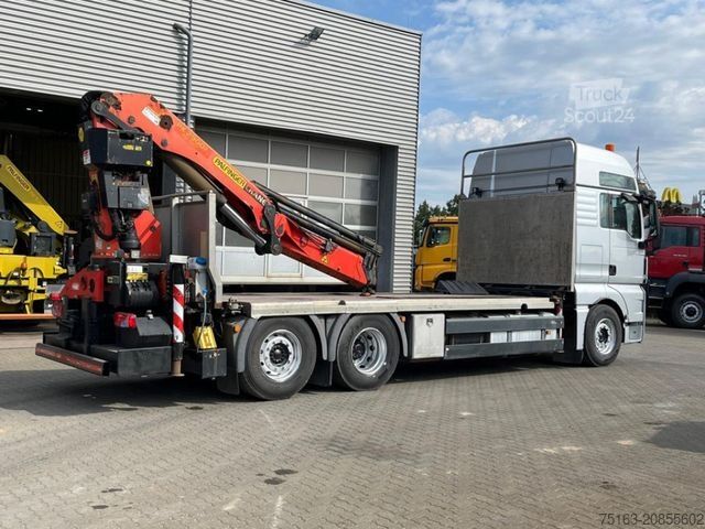 Autokran MAN TG-X 26.400 6x2 Pritsche Heckkran Palfinger PK 2