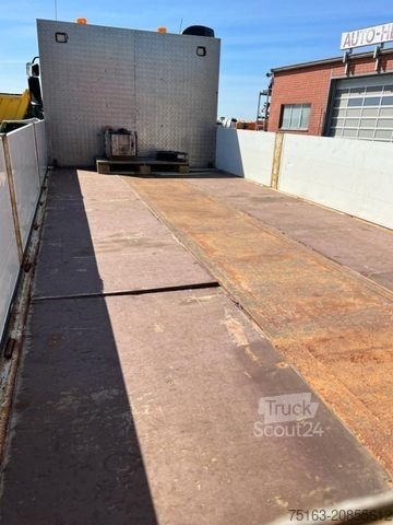 Flatbed truck MERCEDES-BENZ Actros 2546 L 6x2 Pritsche Heckkran Palfinger P