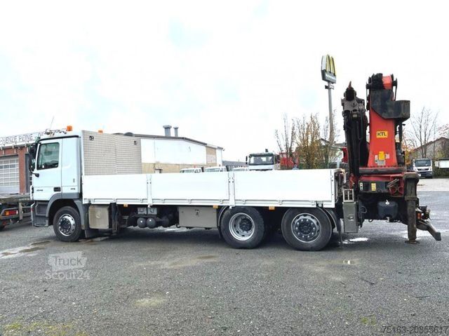 Autokran MERCEDES-BENZ Actros 2546 L 6x2 Pritsche Heckkran Palfinger P