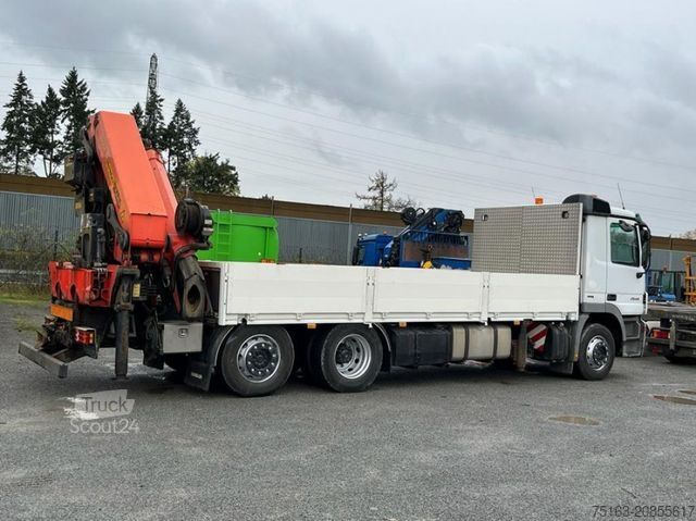 Autokran MERCEDES-BENZ Actros 2546 L 6x2 Pritsche Heckkran Palfinger P