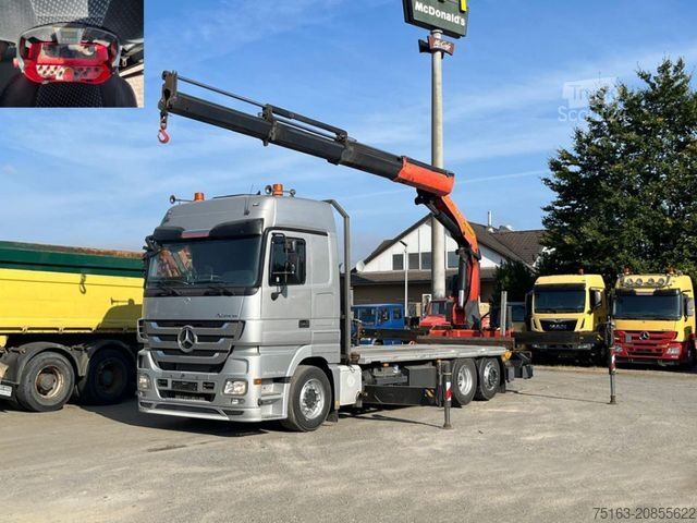 Truck mounted crane MERCEDES-BENZ Actros 2541 Pritsche Heckkran Palfinger PK 34002