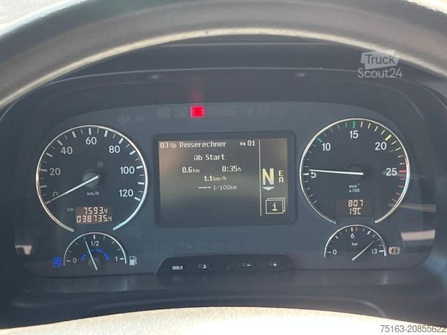 Truck mounted crane MERCEDES-BENZ Actros 2541 Pritsche Heckkran Palfinger PK 34002