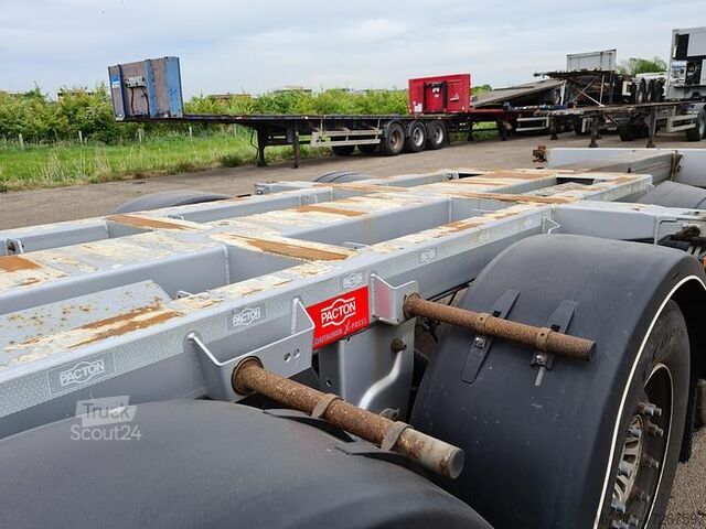 Transport kontenerowy PACTON TE3 / 3 AXLE SAF DISC /CONTAINERCHASSIS /MULTI ...