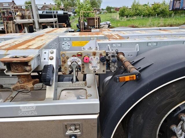 Transport kontenerowy PACTON TE3 / 3 AXLE SAF DISC /CONTAINERCHASSIS /MULTI ...