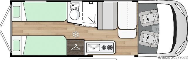Avtodom BENIMAR Benivan B160 STORMLINE