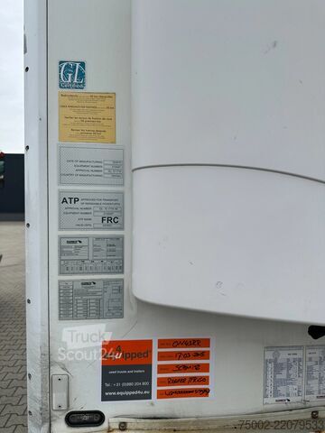 Transporte refrigerado/congelado Schmitz Cargobull CARRIER VECTOR 1950 D/E / DISCBRAKES / NL-TRAILER