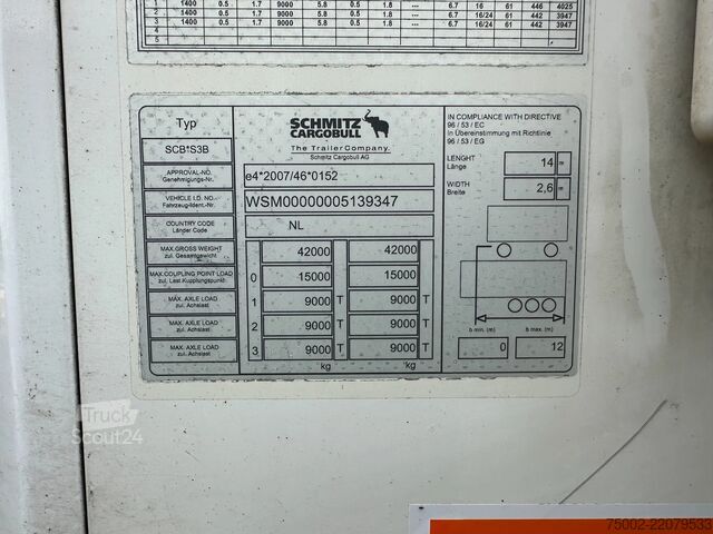 Transporte refrigerado/congelado Schmitz Cargobull CARRIER VECTOR 1950 D/E / DISCBRAKES / NL-TRAILER