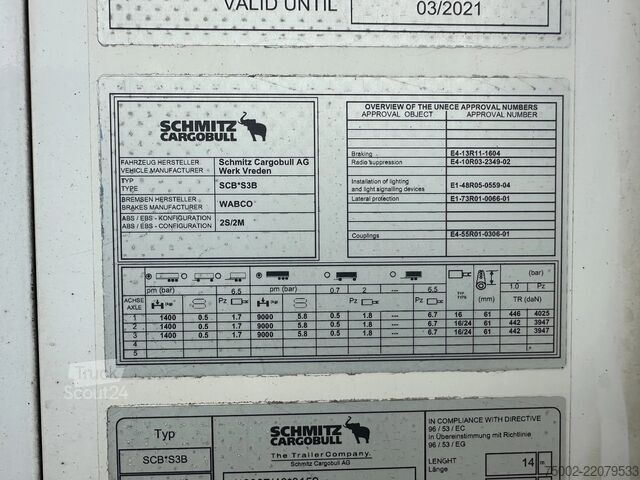 Transporte refrigerado/congelado Schmitz Cargobull CARRIER VECTOR 1950 D/E / DISCBRAKES / NL-TRAILER