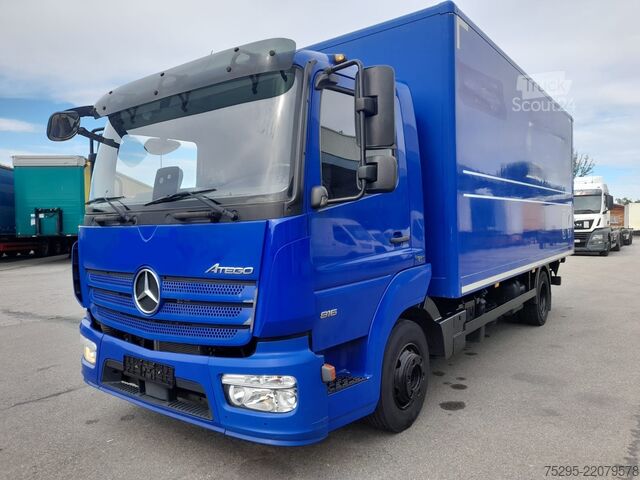 Nutzfahrzeug Mercedes-Benz ATEGO 816 Koffer   LBW   Schiebetür  Kamera