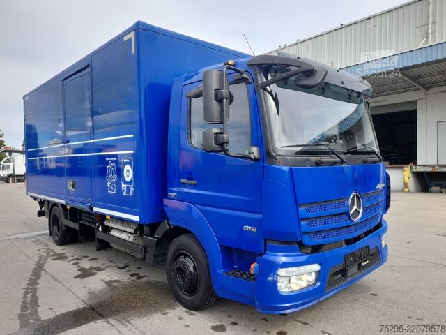 Nutzfahrzeug Mercedes-Benz ATEGO 816 Koffer   LBW   Schiebetür  Kamera