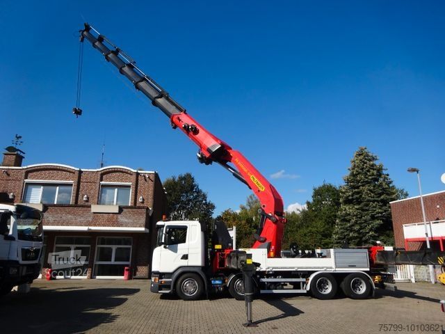 Γερανός τοποθετημένος σε φορτηγό SCANIA PK 200002SH - 200Tonnen-Meter-Kran + Seilwinde