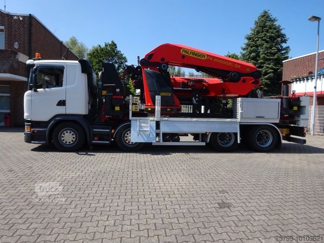 Γερανός τοποθετημένος σε φορτηγό SCANIA PK 200002SH - 200Tonnen-Meter-Kran + Seilwinde