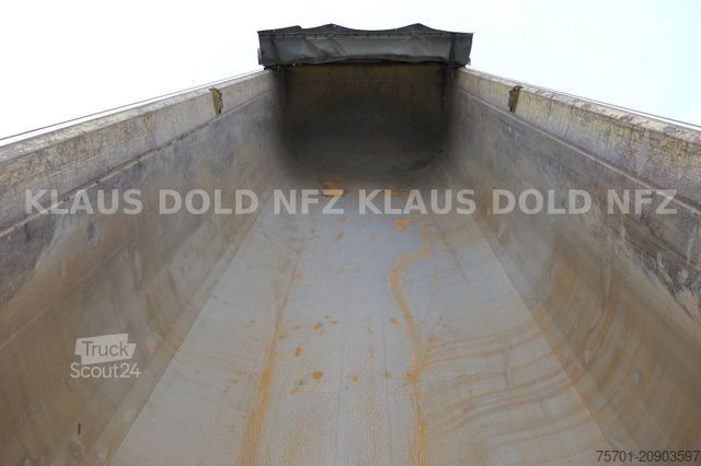 Semi-remorque benne SCHMITZ CARGOBULL SGF S3 Kippmulde  25 m³ Plane Liftachse
