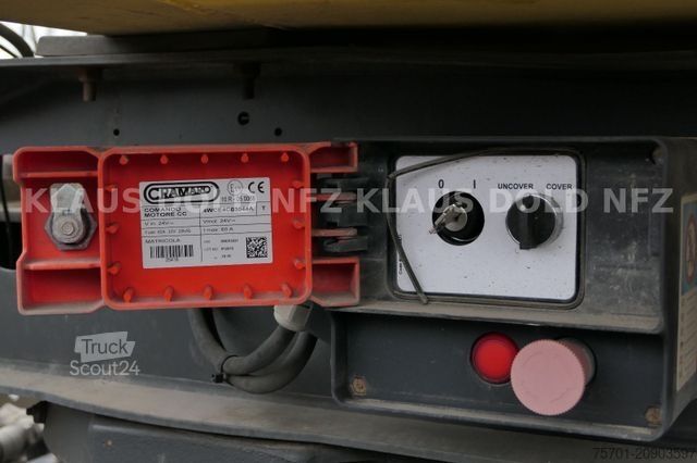 Semi-remorque benne SCHMITZ CARGOBULL SGF S3 Kippmulde 25 m³ Plane Liftachse