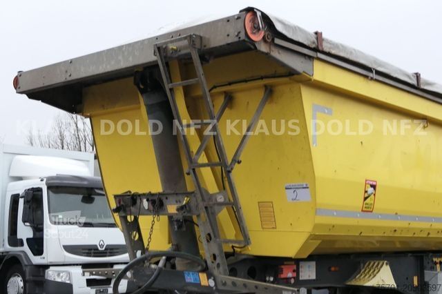 Semi-remorque benne SCHMITZ CARGOBULL SGF S3 Kippmulde 25 m³ Plane Liftachse