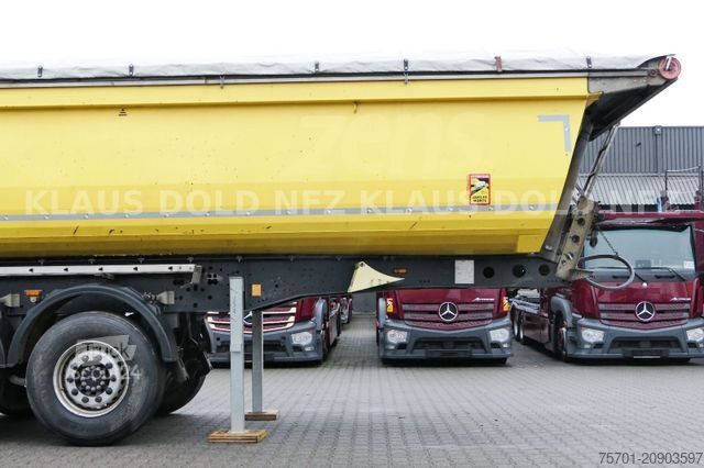 Semi-remorque benne SCHMITZ CARGOBULL SGF S3 Kippmulde 25 m³ Plane Liftachse