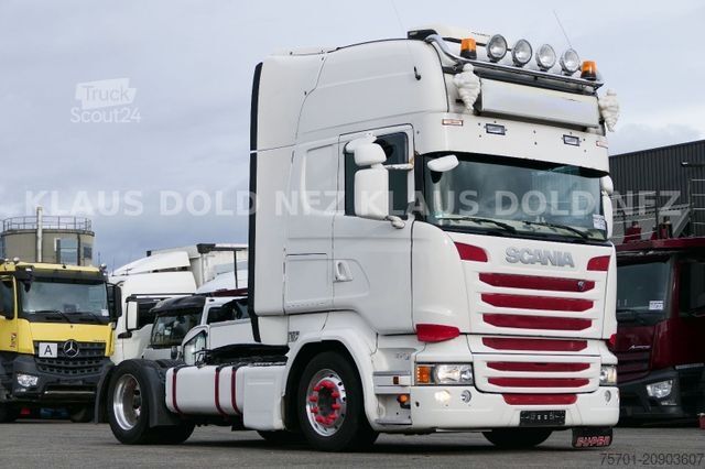Cabeza tractora de gran volumen SCANIA R 450 TopLine Retarder Vollluft 2-Tanks Euro 6