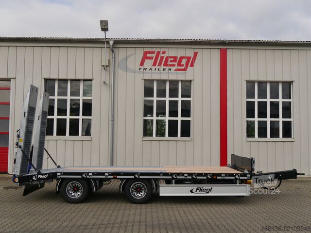 Platformos priekaba FLIEGL Tandem-Plattform-Anhänger TPS 210 Jumbo