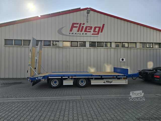 Platformos priekaba FLIEGL Tandem-Plattform-Anhänger TPS 210 Jumbo