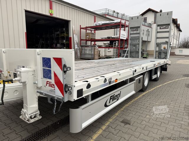 Platformos priekaba FLIEGL Tandem-Plattform-Anhänger TPS 210 Jumbo