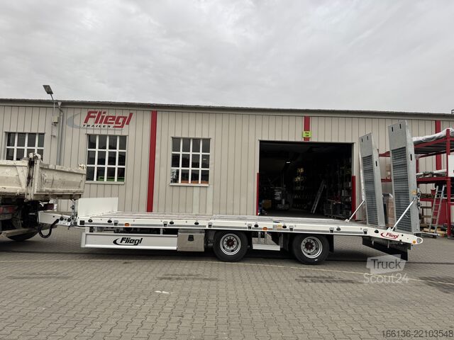 Platformos priekaba FLIEGL Tandem-Plattform-Anhänger TPS 210 Jumbo