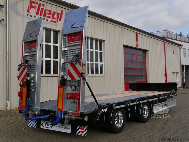 Platformos priekaba FLIEGL Tandem-Plattform-Anhänger TPS 210 Jumbo