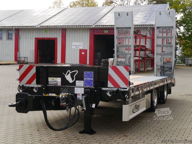 Platformos priekaba FLIEGL Tandem-Plattform-Anhänger TPS 210 Jumbo