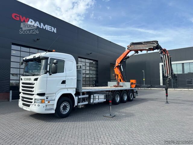 Vinç kamyonu Scania R490 8x4 Tridem Fassi F660 + Fly Jib Euro 6