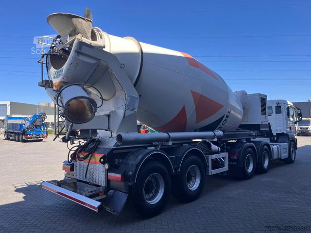 Blender MAN TGS 33.460 6x4 +Mixeroplegger 12 m3 met Motor