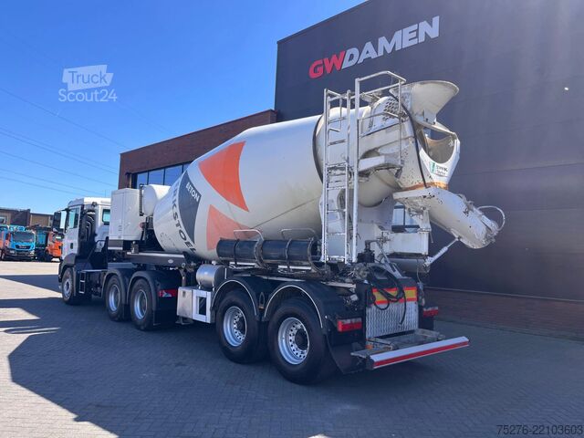 Blender MAN TGS 33.460 6x4 +Mixeroplegger 12 m3 met Motor