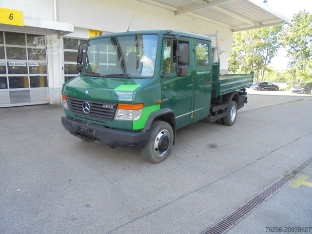 Трьохсторонній самоскид-фургон MERCEDES-BENZ 818 Vario DOKA Dreiseitenkipper