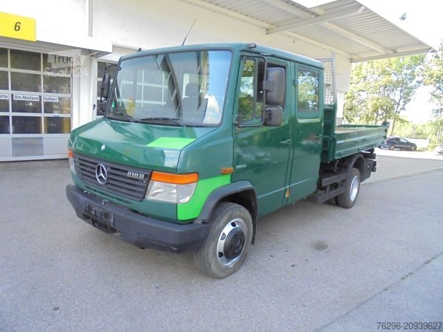 Трьохсторонній самоскид-фургон MERCEDES-BENZ 818 Vario DOKA Dreiseitenkipper