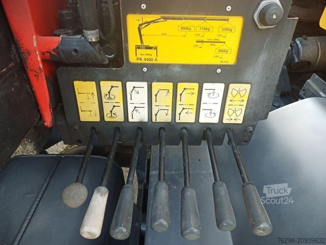 Pritschenwagen MERCEDES-BENZ 812 Atego Pritsche 815 Palf. PK4400 Kran Spinne