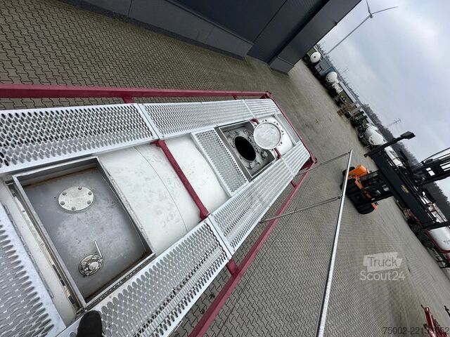 حاوية صهريج CIMC FOOD 20FT ISO / 25.940L-1-COMP. / L4BN / UN Por...